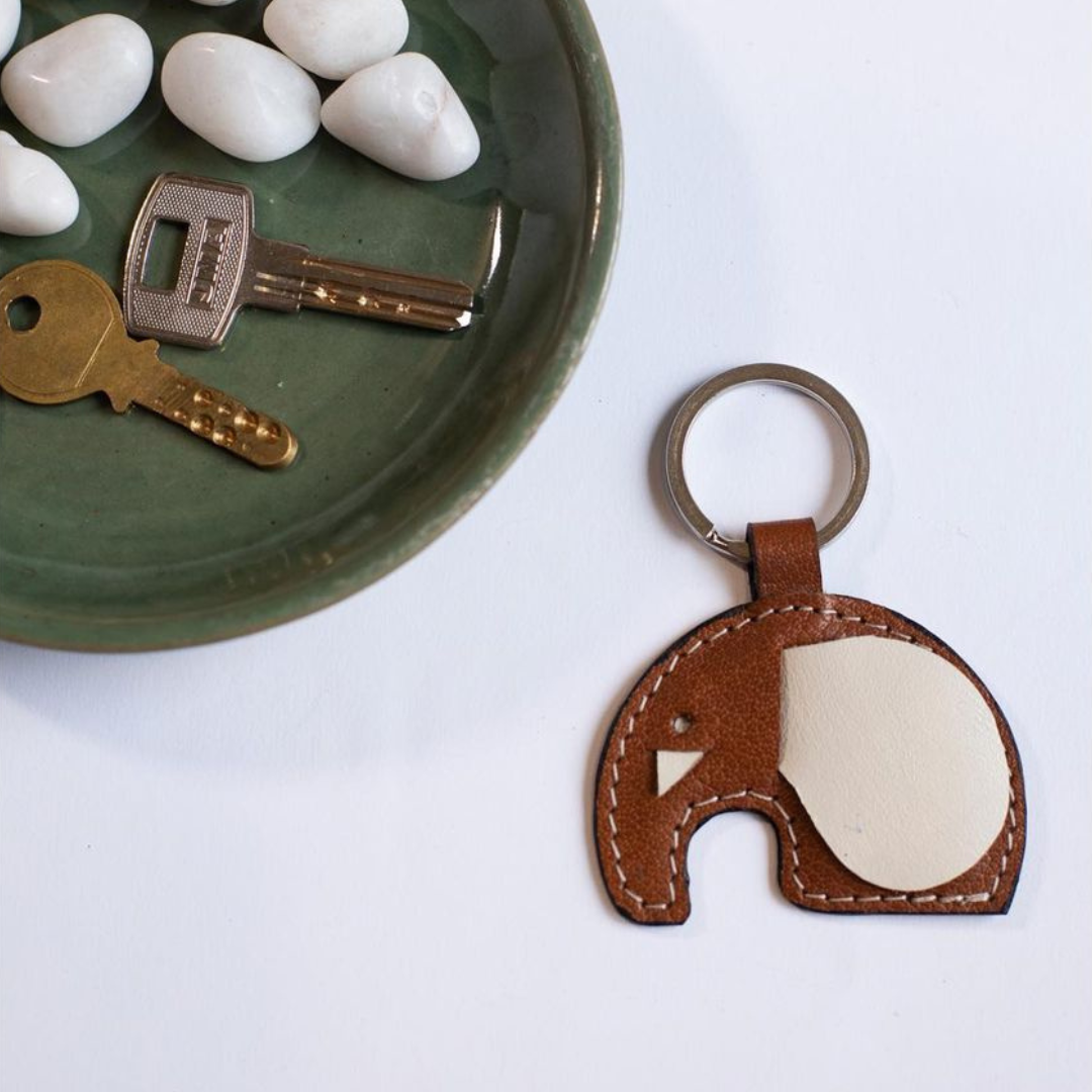 Elephant Keyring