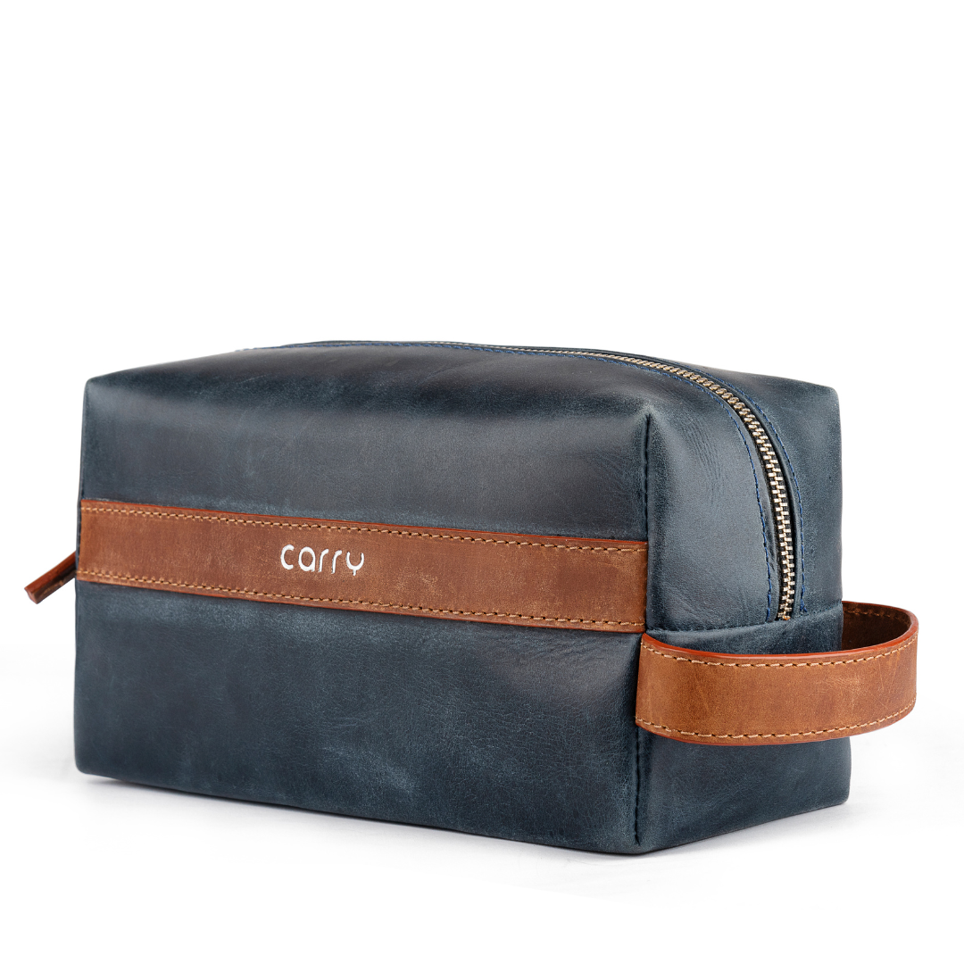 Eagle- Leather Toiletry Kit